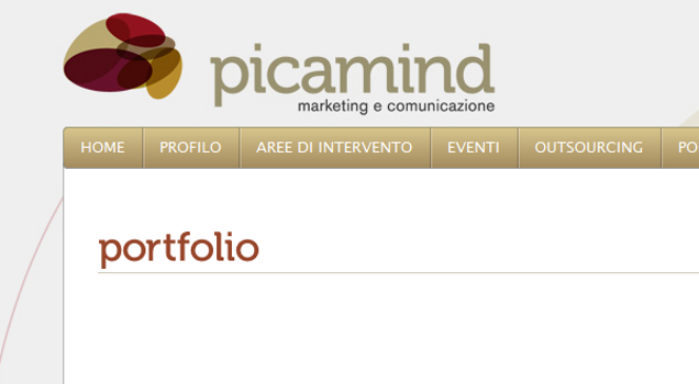 Sezione Portfolio lavori Immagine 3