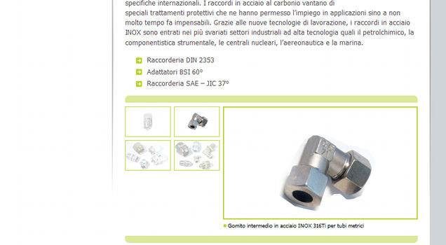 Un particolare del catalogo prodotti. Immagine 4
